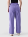 Pantalones de chándal oversize de mujer - violeta 4FWAW24TTROF0839 violeta