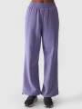 Pantalones de chándal oversize de mujer - violeta 4FWAW24TTROF0839 violeta