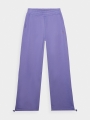 Pantalones de chándal oversize de mujer - violeta 4FWAW24TTROF0839 violeta