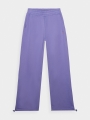 Pantalones de chándal oversize de mujer - violeta 4FWAW24TTROF0839 violeta