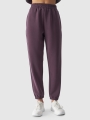 Pantalones de chándal de modal para mujer - violeta 4FWAW24TTROF0840 violeta