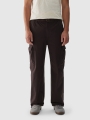 Pantalones cargo paracaídas casual hombre - marrón 4FWAW24TTROM0842 marrón