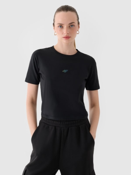 TSHIRT 4FWAW24TTSHF1701 negro