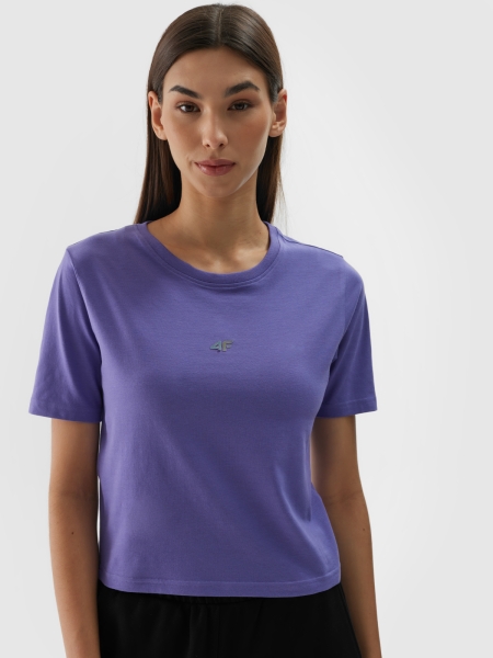 TSHIRT 4FWAW24TTSHF1701 violeta