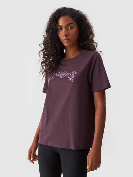 TSHIRT 4FWAW24TTSHF1703 morado