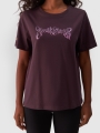 TSHIRT 4FWAW24TTSHF1703 morado