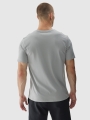 Camiseta regular de hombre con estampado - gris 4FWAW24TTSHM1585 gris