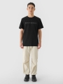 T-shirt para Hombre - Negro - 4FWAW24TTSHM1586   