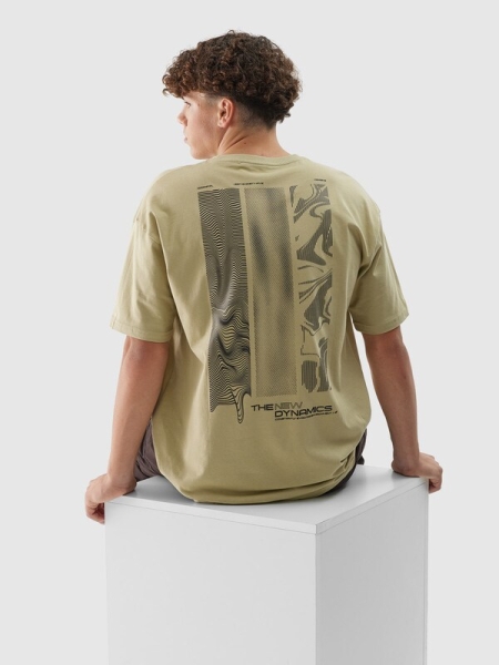 T-shirt para Hombre - Oliva/Caqui - 4FWAW24TTSHM1654     