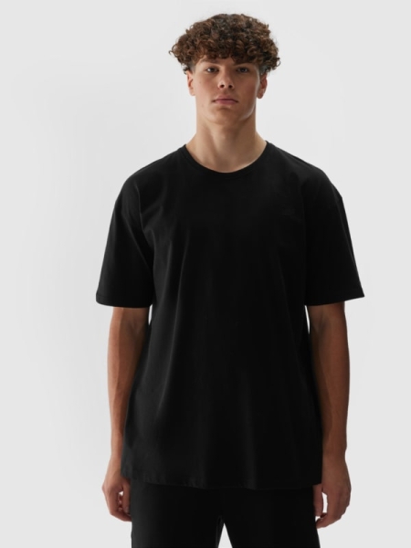 T-shirt Unisex Oversize - Negro - 4FWAW24TTSHU1657     