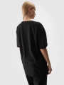 T-shirt Unisex Oversize - Negro - 4FWAW24TTSHU1657     