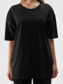 T-shirt Unisex Oversize - Negro - 4FWAW24TTSHU1657     