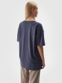 T-shirt Unisex Oversize - Azul Marino - 4FWAW24TTSHU1657     