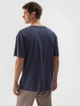 T-shirt Unisex Oversize - Azul Marino - 4FWAW24TTSHU1657     