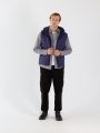 Chaleco con Relleno Sintético para Hombre - Azul Marino - 4FWAW24TVJAM146