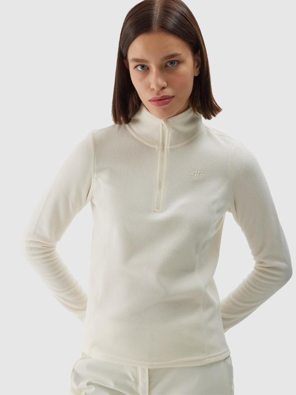 Ropa interior polar térmica para mujer (top) - beige 4FWAW24UFLEF048 Beige