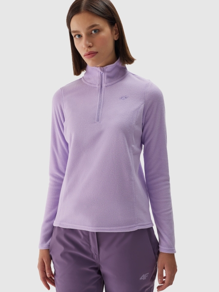 Ropa interior de mujer de forro polar termoactivo (top) - violeta 4FWAW24UFLEF048 violeta