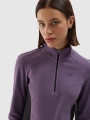 Ropa interior de mujer de forro polar termoactivo (top) - violeta 4FWAW24UFLEF049 violeta