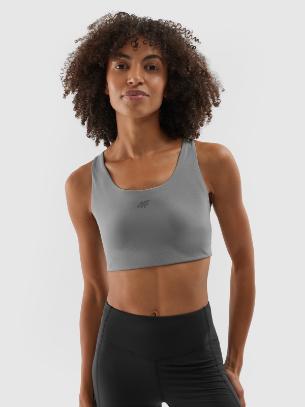 SPORT BRA 4FWAW24USBAF137 gris