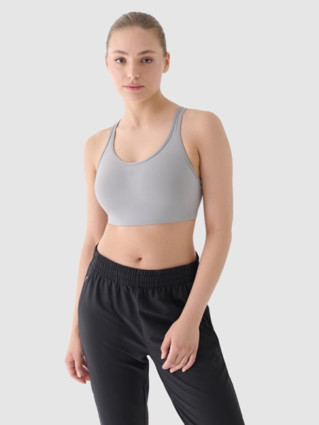 SPORT BRA 4FWAW24USBAF137 gris