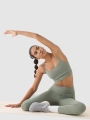 SPORT BRA 4FWAW24USBAF138 oliva/caqui