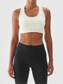 SPORT BRA 4FWAW24USBAF141 Beige