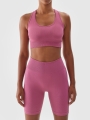 SPORT BRA 4FWAW24USBAF141 rosa