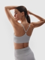 SPORT BRA 4FWAW24USBAF143 gris