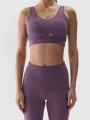 SPORT BRA 4FWAW24USBAF144 violeta