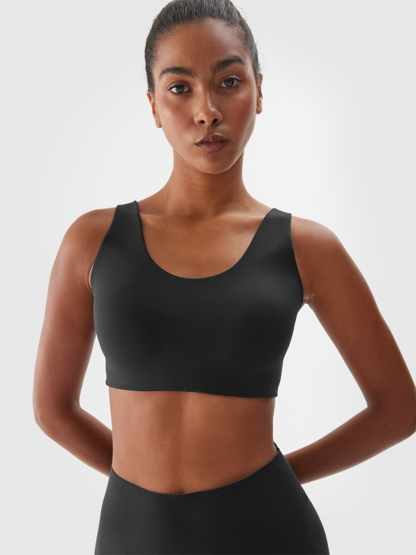 SPORT BRA 4FWAW24USBAF161 negro