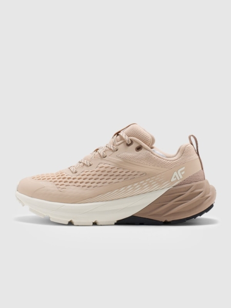 Zapatillas bajas de trekking y trail para mujer SPEED HIKER - beige 4FWMM00FOTSF033 Beige