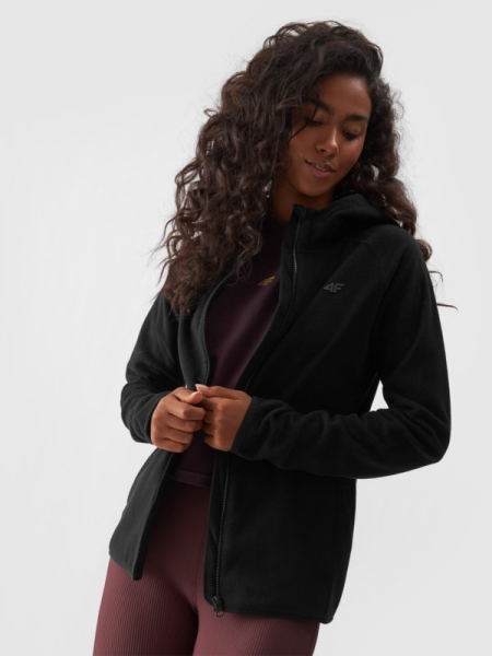 Abrigo de Hándal para Mujer - Negro - 4FWMM00TFLEF291                                    