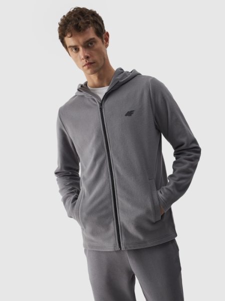 Chaqueta Polar para Hombre con Ratonero - Gris - 4FWMM00TFLEM290    