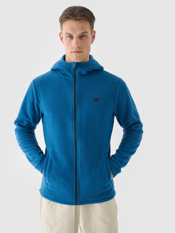Chaqueta Polar para Hombre con Ratonero - Turquesa - 4FWMM00TFLEM290    