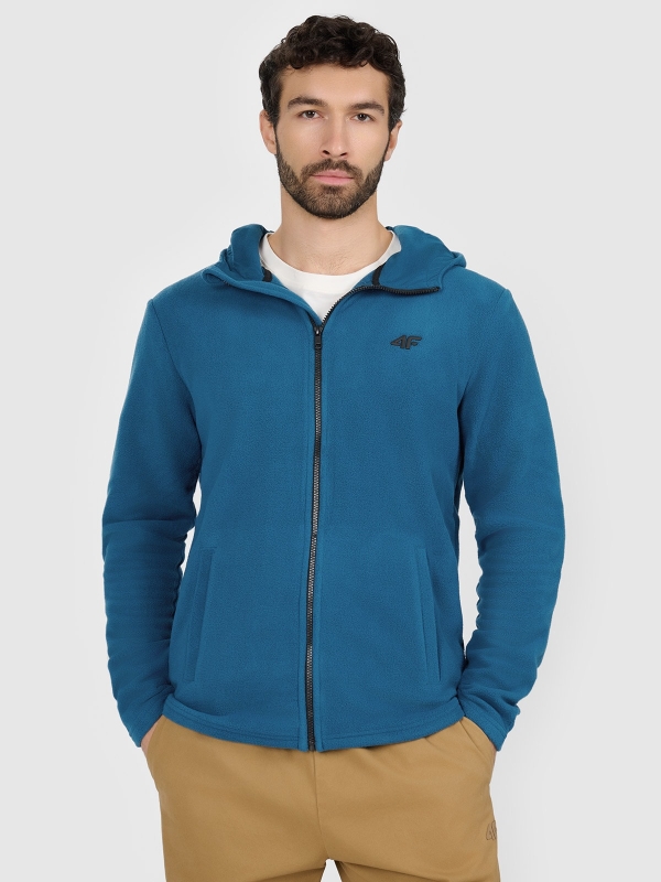 Chaqueta Polar para Hombre con Ratonero - Turquesa - 4FWMM00TFLEM290    