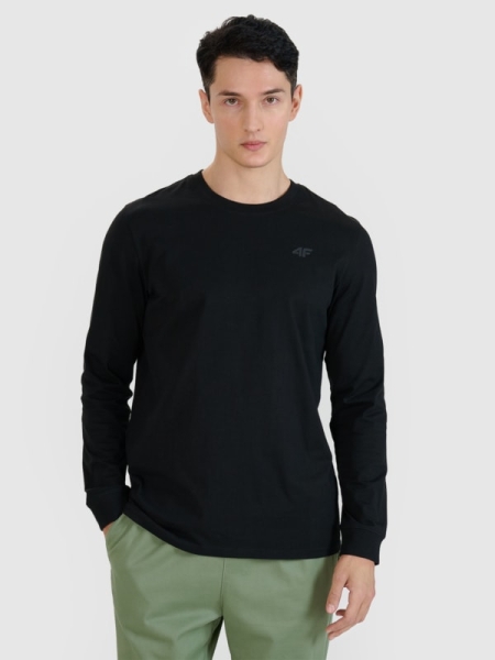 Camisa de Manga Larga para Hombre - Negro - 4FWMM00TLONM432
