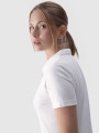 Polo slim de mujer - blanco 4FWMM00TPTSF317 Blanco