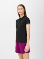 Polo slim de mujer - negro 4FWMM00TPTSF317 negro