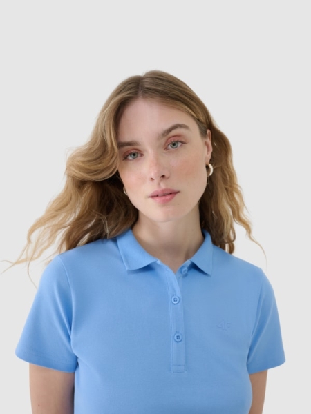 CAMISETA POLO 4FWMM00TPTSF365 azul marino