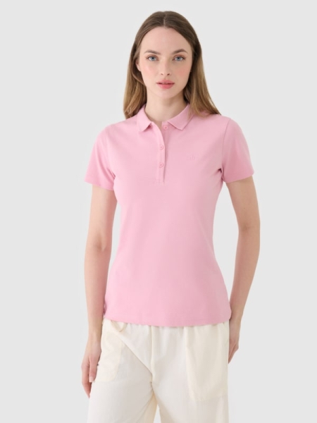 CAMISETA POLO 4FWMM00TPTSF365 rosa