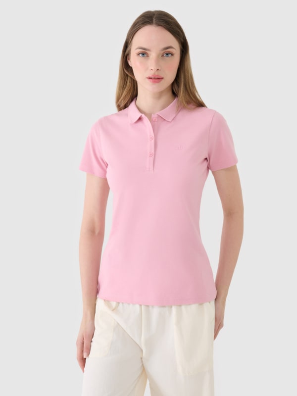 CAMISETA POLO 4FWMM00TPTSF365 rosa