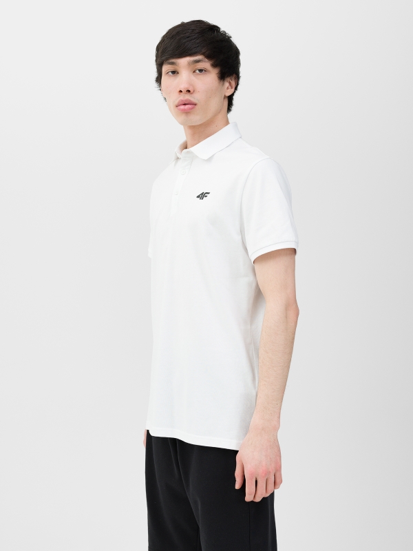 CAMISETA POLO 4FWMM00TPTSM316 Blanca