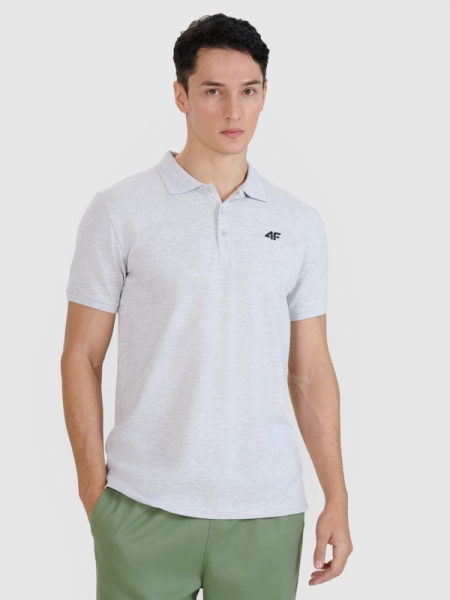 Polo regular hombre - gris 4FWMM00TPTSM366 gris