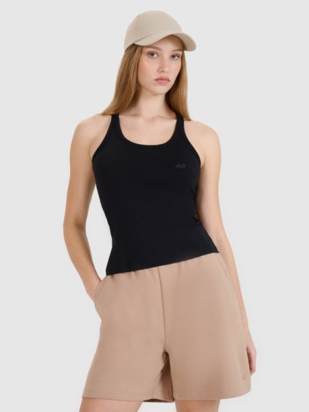 SLEEVELESS 4FWMM00TSLEF124 negro