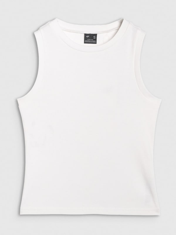 SLEEVELESS 4FWMM00TSLEF132 Blanco