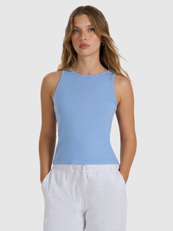 Camiseta de Tirantes para Mujer - Azul Marino - 4FWMM00TSLEF132    