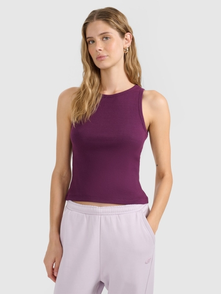 Camiseta de Tirantes para Mujer - Violeta - 4FWMM00TSLEF132    