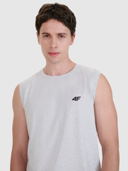 SLEEVELESS 4FWMM00TSLEM125 gris