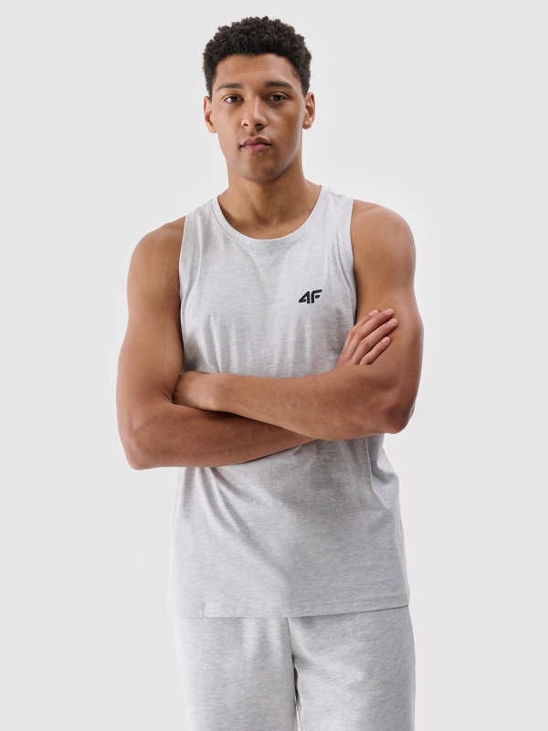 SLEEVELESS 4FWMM00TSLEM126 gris