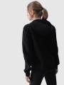 Sudadera con capucha y cremallera para mujer - negro 4FWMM00TSWSF1467 negro